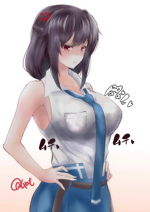 ごめんて・・・
#艦これ  
#山城 