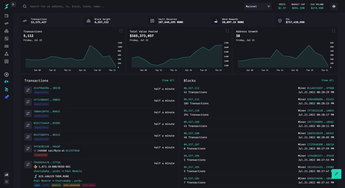 viewblock's tweet photo. Weโre excited to release the beta of ViewBlock V2, in addition to our brand new blog! Check out the release details there https://t.co/Rd48VOoAyX, or go directly to https://t.co/fvZwLqCu41 to enjoy the new interface! https://t.co/giLZLy4Us4