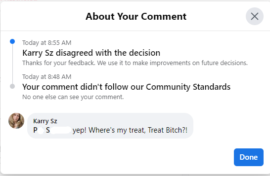 KarrySzed's tweet photo. @facebook these avoidable gaffs is why users are migrating away from your platform. You can't even get your algorithm right. #wrongullytargeted #facebook #facebookdisabledme #facebooksupport https://t.co/2ct90QGV5Z