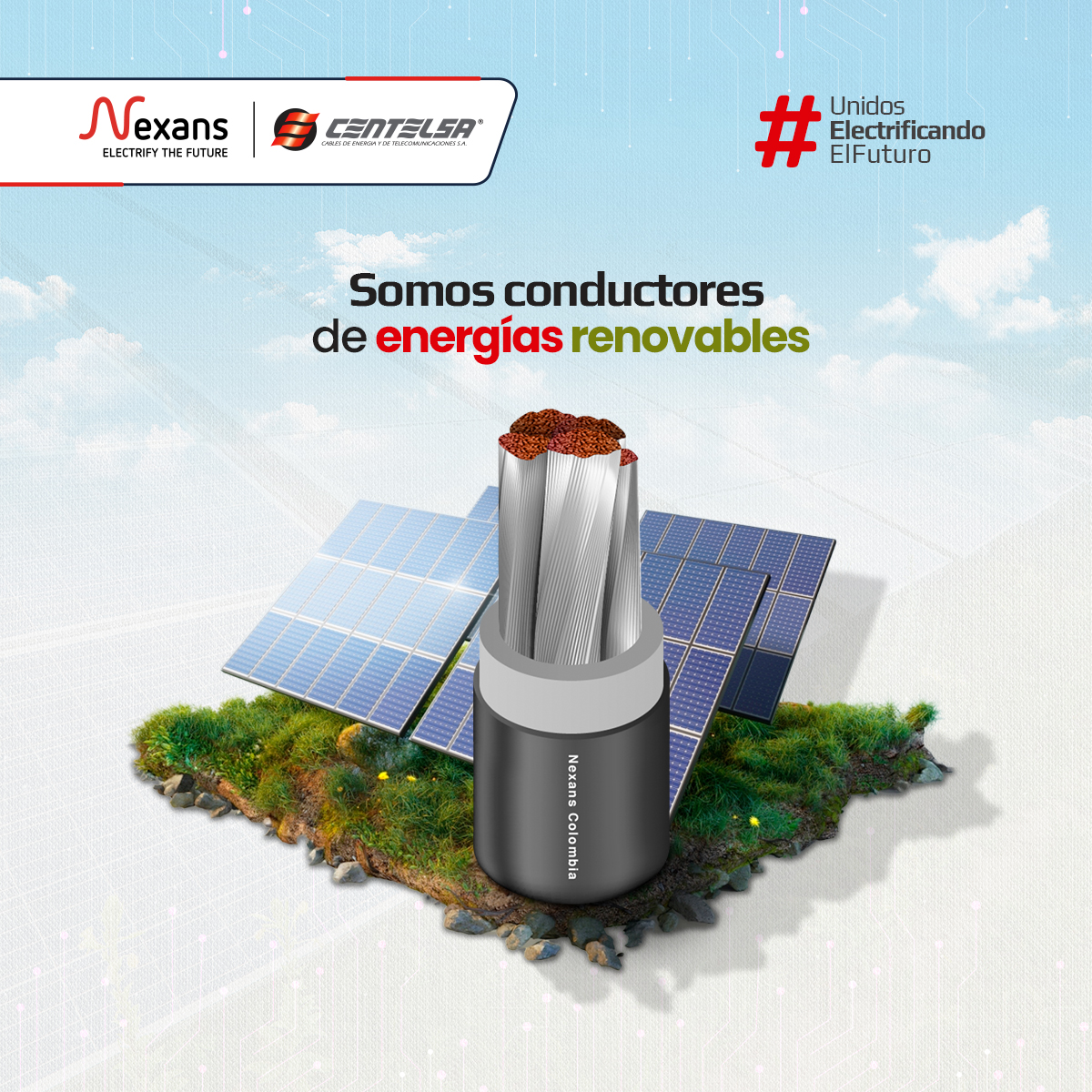 ¿Conoces nuestro Cable Fotovoltaico ENERGYFLEX?
Ideal para uso en sistemas fotovoltaicos.
Somos más las compañías que nos sumamos para aportar al planeta, estamos en la era de la energía sostenible. 
#UnidosElectrificandoElFuturo
lnkd.in/eCb92d8J