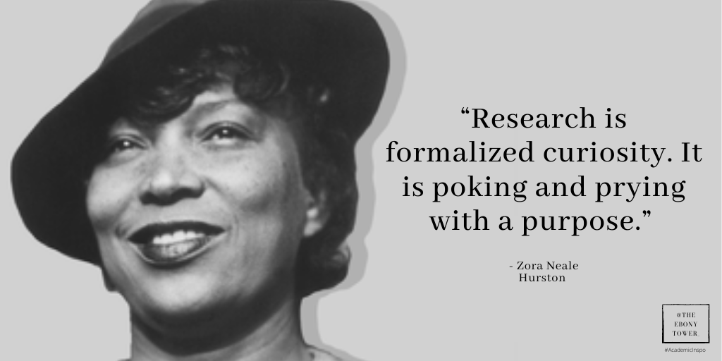TheEbonyTower_'s tweet photo. Whether you're completing a dissertation or your first book, centering your work around a purpose or mission will help sustain you when the road gets rough. #AcademicChatter #AcademicTwitter https://t.co/VBai1Fizg6