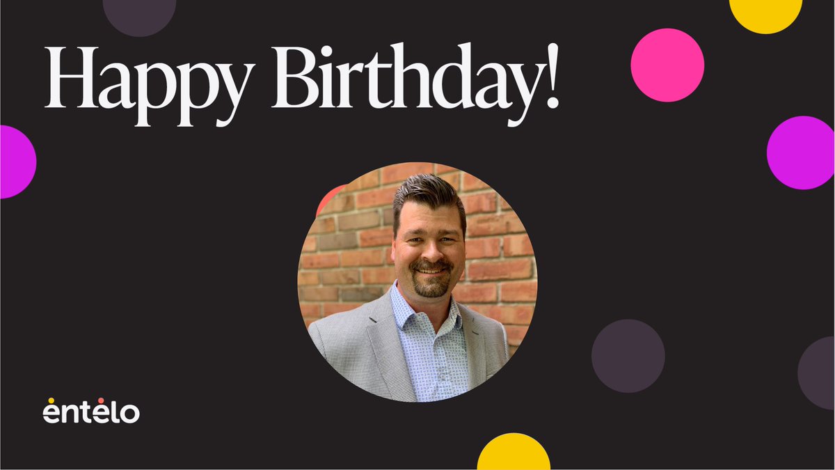 Happy Birthday to our July birthday Entelope, Andre! 🎂

#peoplefirst