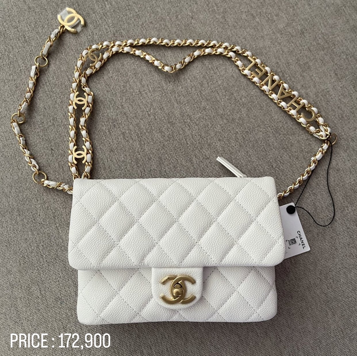 Cypitemauthentic on X: New Chanel Belt Bag White 7 Full set ❌ใส่ Promax  ไม่ได้❌ 🤍🤍172,900 #กระเป๋าแบรนด์เนม #กระเป๋าแบรนด์ #กระเป๋าชาแนล #กระเป๋า chanel #ชาแนล #ชาแนลแท้ #chanel #chanelbag #chanelthailand  #chanelbagthailand #chanelแท้
