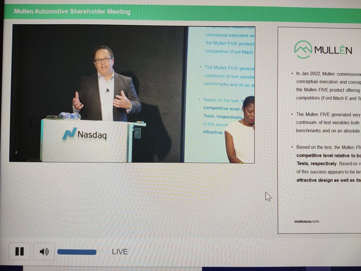 $MULN
So for those saying they didn't give results....Yes they did, the lady passed the results to a man at the back, he went through all proposals, he didn't have a mic on so you had to listen very carefully. All proposals passed. Yes it's subject to confirmation in 1st Aug.
