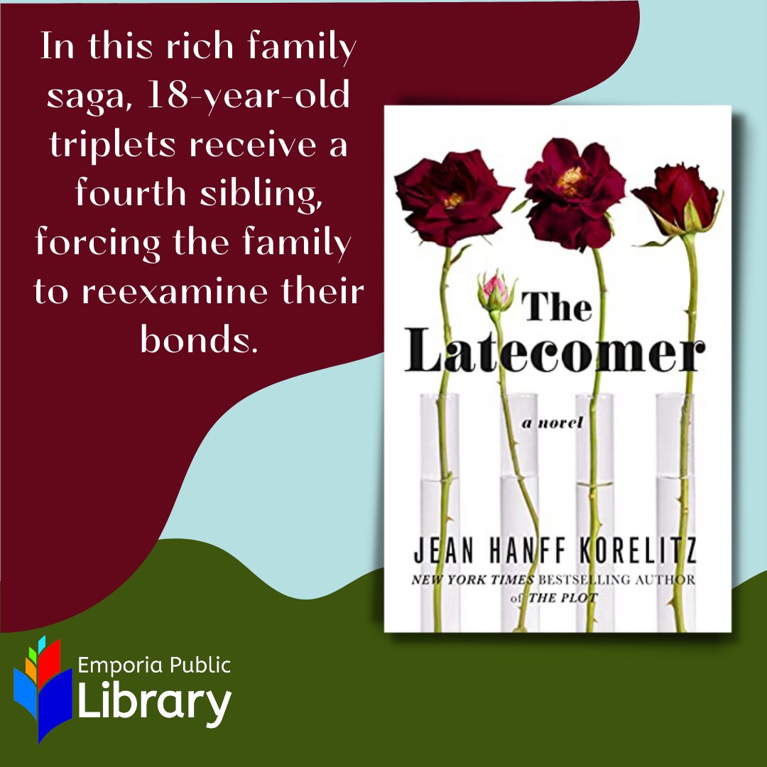 EPL_KS's tweet photo. https://t.co/uvli9N9Bqk
#EPLRecommends #Family #Siblings #FamilyDynamics #Fiction
For more titles, check out https://t.co/s3xUfZSPJc https://t.co/Q88c3Kcvhw
