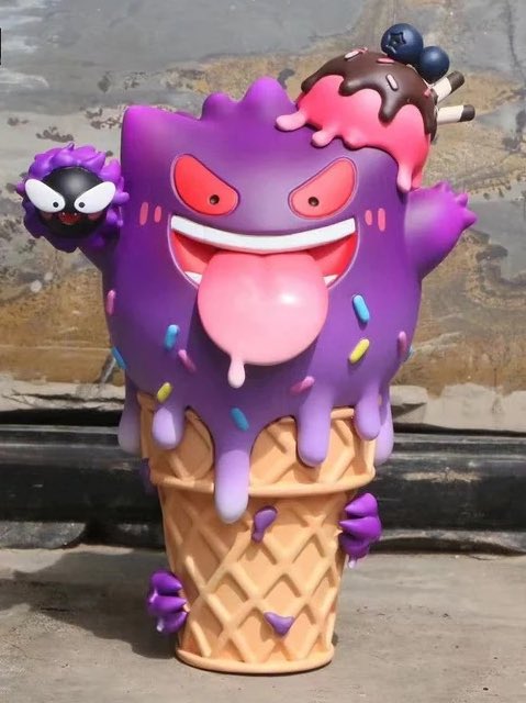 PokemonGems's tweet photo. Gengar ice cream resin omg https://t.co/r1umJxYf7S