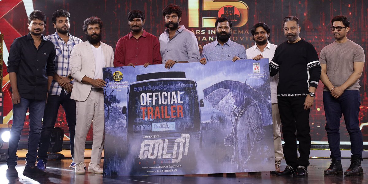 Thank you <a href="/ikamalhaasan/">Kamal Haasan</a> sir <a href="/Udhaystalin/">Udhay - தமிழ்நாட்டை தலைகுனிய விடமாட்டேன்</a> sir <a href="/amirkingkhan/">Amir Khan</a> sir our loveable #chiyaan 

You made my day as memorable one❤️💐🙏
◀️ youtu.be/GV6Kg6GVmig

#Diary