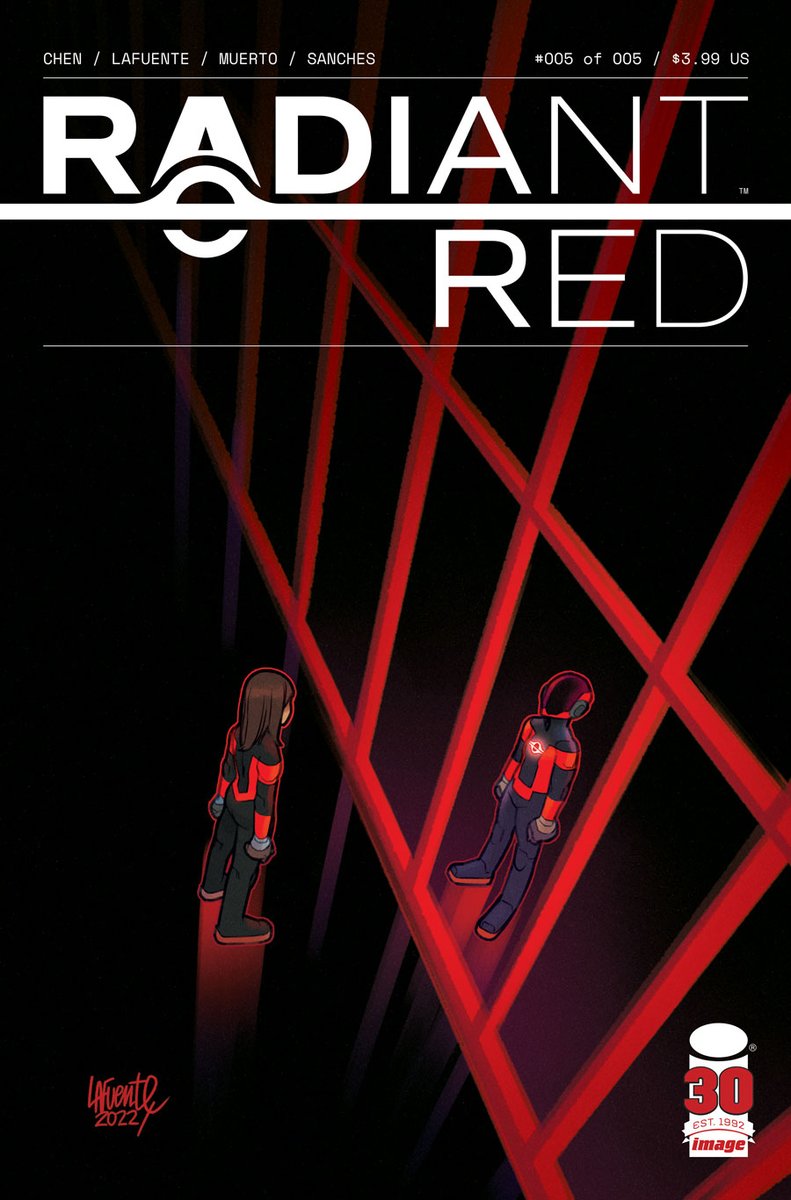 With the job done, it’s time to get out—but as the plan crumbles around her and her worlds collide, Satomi will be forced to make a final impossible choice: Her old life? Or her new one?
Pick up RADIANT RED #5 in stores tomorrow!