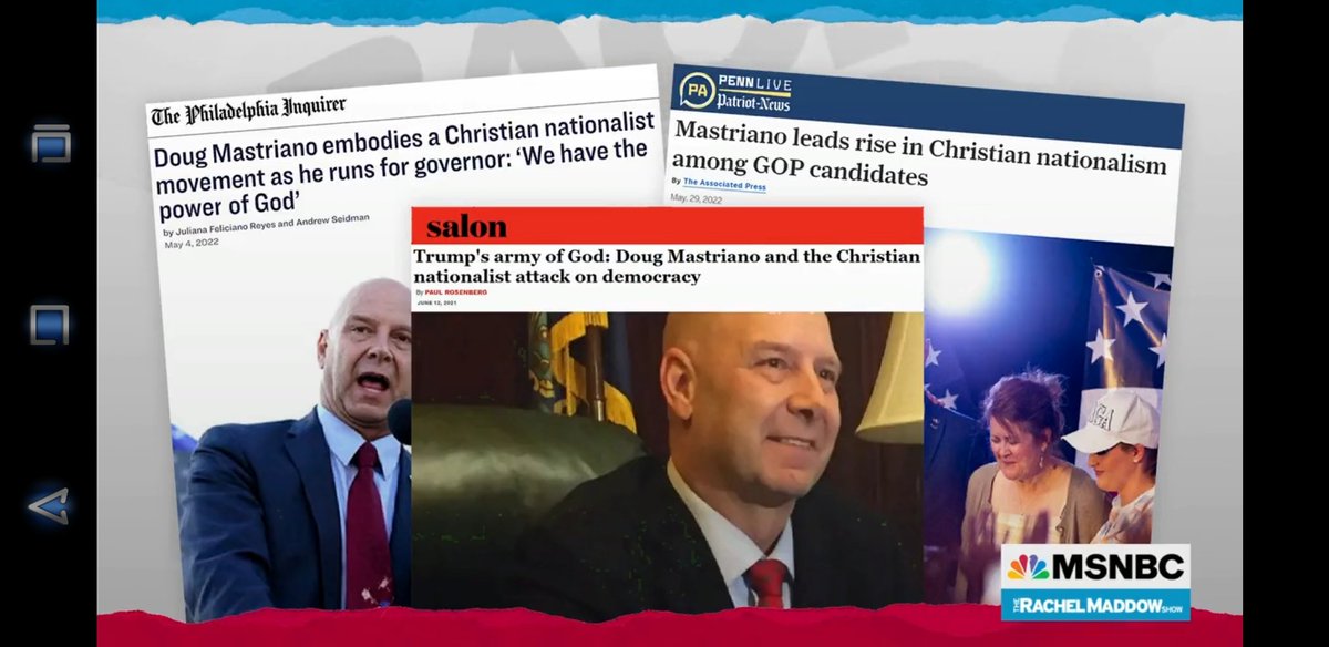 lasolo's tweet photo. @RachelBitecofer Call them by their name:
#ChristianNazis.
1930's Germany is being revived by the GOP's America First movement as self-declared Christian Nationalists MTG, PA Rep. gubernatorial nominee Doug Mastriano, and the Trumpists dust off the 1950's and Gerald L.K.Smith. https://t.co/eAdcyikXDL