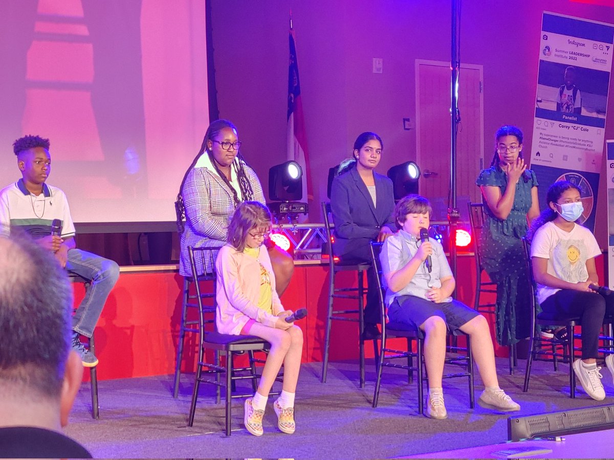 DRRichmondIV's tweet photo. Proud principal as my 5th grader Ben is doing an extraordinary @NorthernGCS job on a panel speaking to ALL GCS LEADERSHIP!! #ThriveGCS https://t.co/eAeZp8EgVV