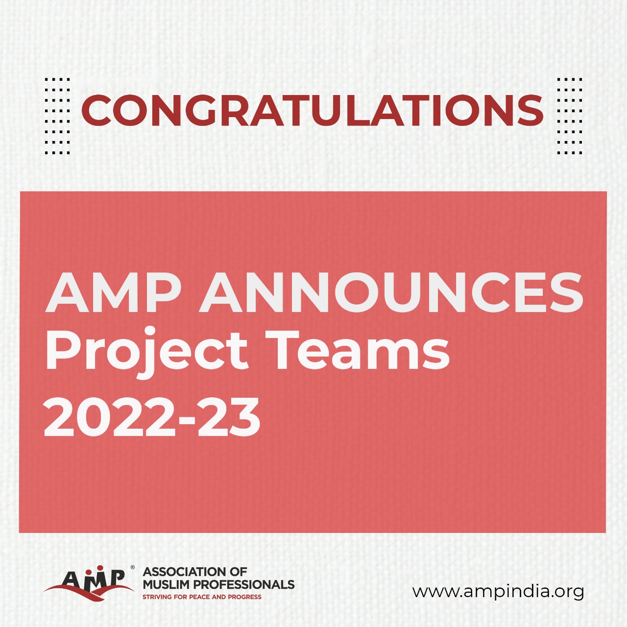 AMP India on Twitter "AMP congratulates its new Leadership teams of