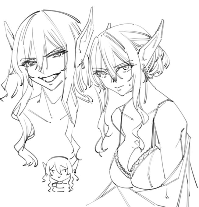 added a sinister smile 