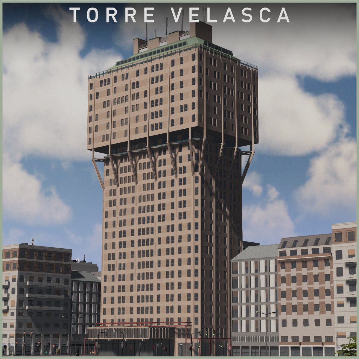 Torre Velasca in Milano is now on the #citiesskylines workshop:
steamcommunity.com/sharedfiles/fi…