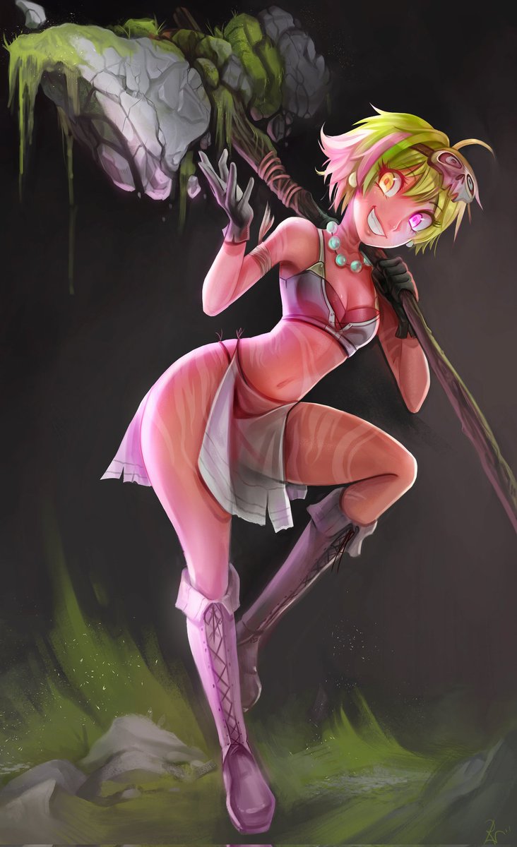 RazorSensei's tweet image. Tribal girl character concept

Went for a more stylised look than usual 🤗

I am here too :
deviantart.com/razor-sensei
instagram.com/razor_sensei/ 

#characterdesign #illustration #digitalart #AnimeArt #characterart #digitalpainting #conceptart #tribal