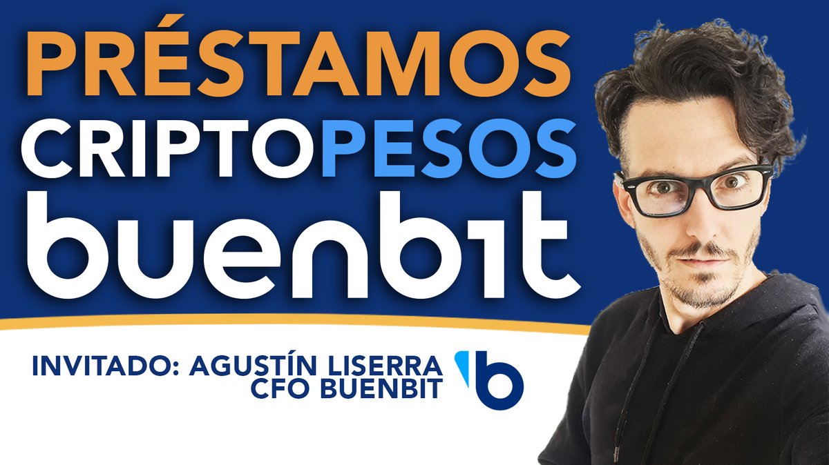 ClaveBursatil's tweet photo. 📣 HOY a las 16hs Webinario
💰 PRÉSTAMOS EN #CRIPTOPESOS CON @buenbit
Desde ahora vas a poder sacar préstamos en criptopesos desde Buenbit de forma mucho más ágil y rápida 🫰🏻🇦🇷
⏰ SUMATE https://t.co/08SdqtMVAm https://t.co/pnRxbdniQ8