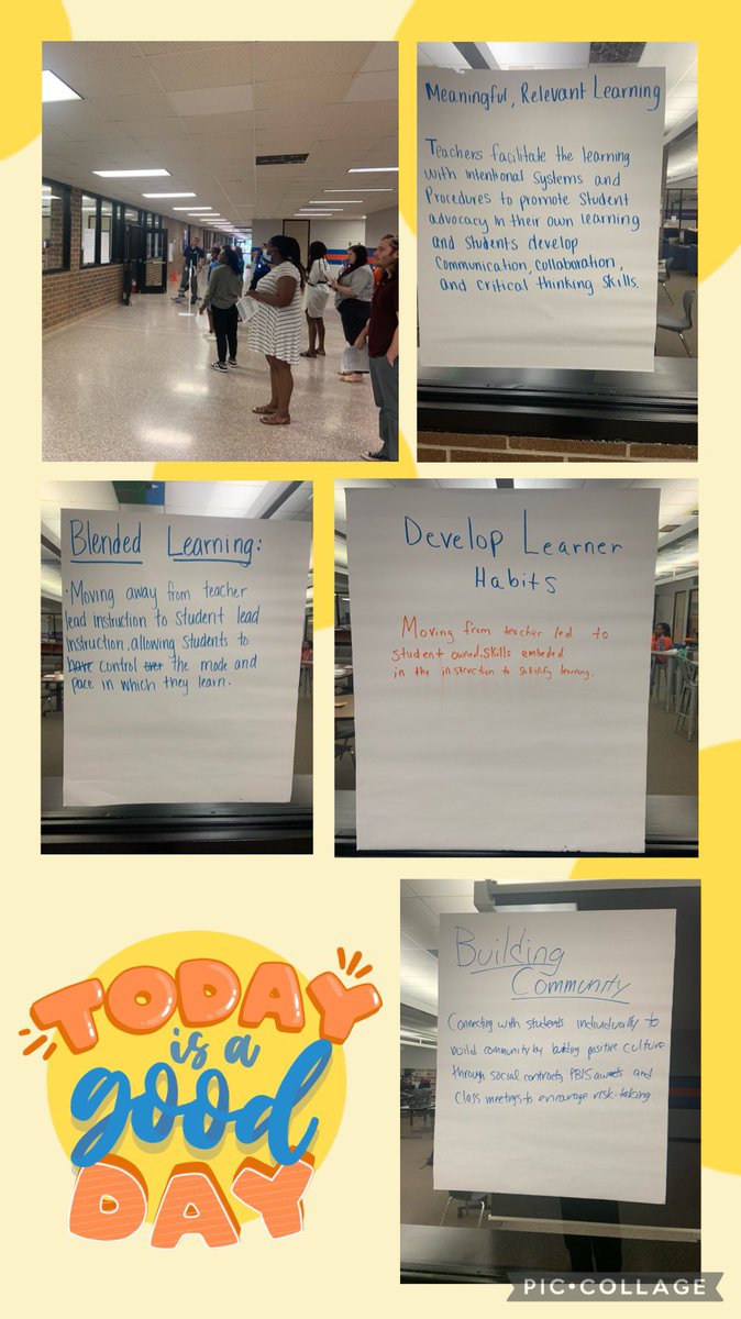 SteveSteinke76's tweet image. Starting the day @HumbleISD_AMS with our #NewTeachers exploring #LearningIsPersonal #AtascaTigers