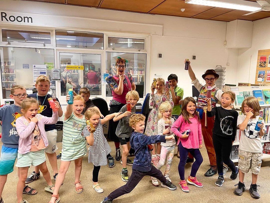 angelexit's tweet photo. Brilliant new recruits to the Super-Spies at Bourne End Library today. Cracking the case, making super galaxy jars, and solving the clue mission around town. Tomorrow we’re at @burnhamlibrary @Bucks_Libraries @BucksCouncil @WhizzFizzFest See there! 👀🕵🏻‍♂️👣🕵🏾‍♀️🧐🕵🏻‍♀️🥸🕵🏽 #superspies https://t.co/erHYYvXu8F