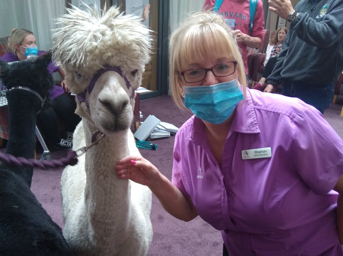 Larchfield care home tweet media