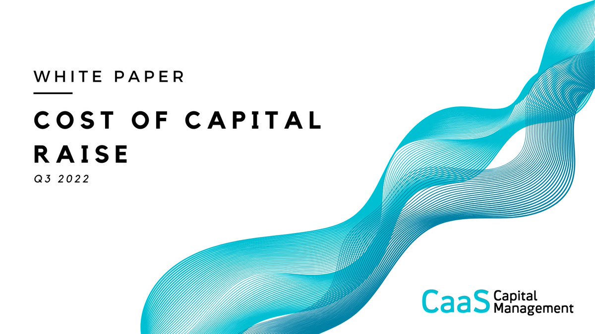 CaasCapital's tweet photo. A closer look at how corporates can minimize capital raise costs in the long term. #CaaSCapital #FrankFu #capitalmarkets #ECM 
https://t.co/p7ZHL5koEw https://t.co/EiGNhTtDrM