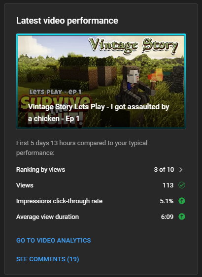 Kunipshun_Fit's tweet photo. Thanks to everyone who has watched and commented on my new series of @VintageStory_ Im really enjoying this game alot.  Apparently you all are as well. 3 out of 10 on my first episode is not bad at all.  2nd episode drops today! https://t.co/wYLDl13OZY
