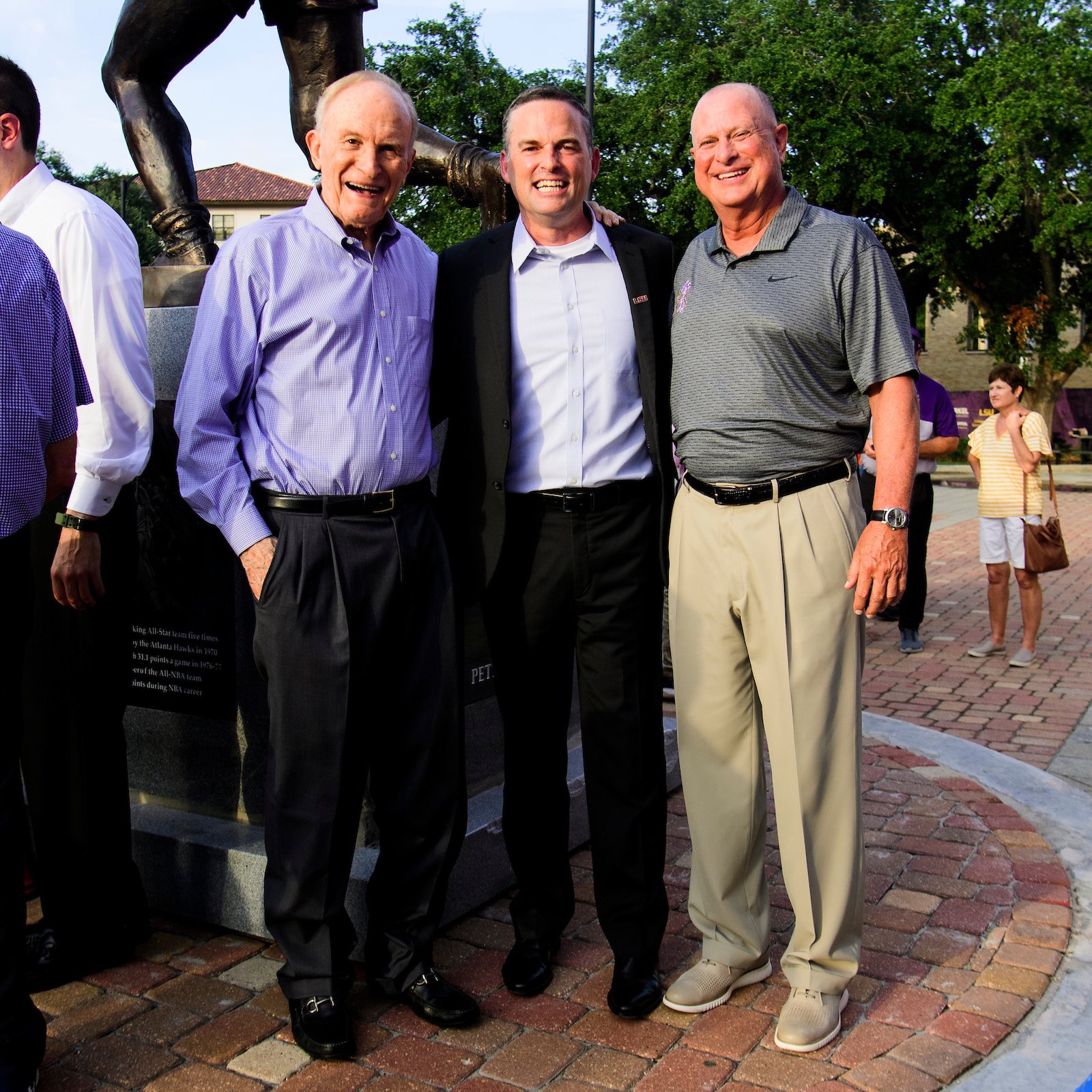 LSU Basketball on Twitter "Dale Brown. Matt McMahon. John Brady. Three