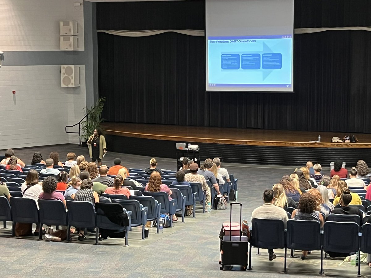 Welcome back school social workers!! We are so excited to be together at King High School for training.