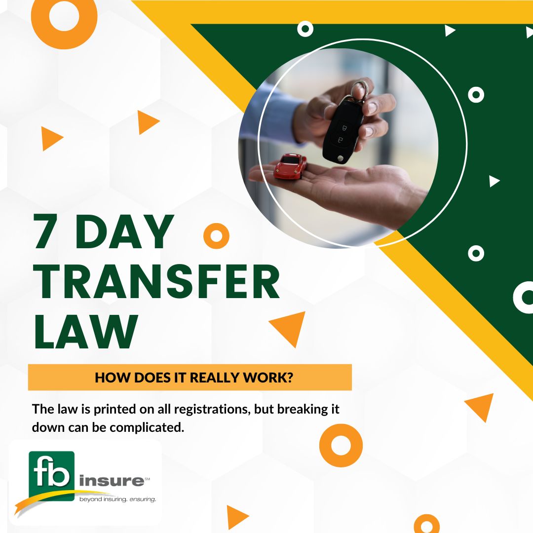 The Massachusetts #7daytransferlaw can seem extremely complicated if you don't know the ins and outs. Luckily, we have this #ThrowbackThursday blog to help us read between the lines! Check out the link in our bio to make sure you know exactly what this law covers. 🚙