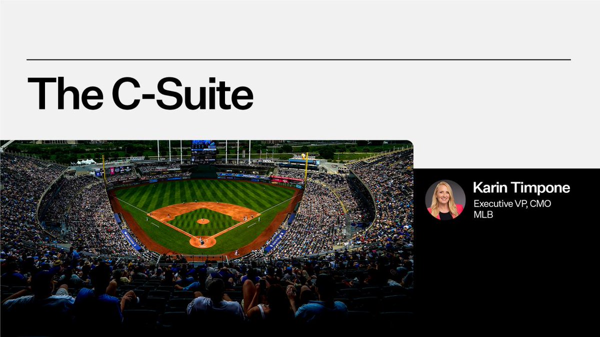 lgranatstein's tweet photo. Hey @FOS fans, be sure to join @MLB's @karintimpone 
 today at 1pm ET on The C-Suite, a @linkedinlive
 interview series I'm hosting that spotlights sports leaders driving global business and changing culture. #CMO #MLB #CX ⚾️

Free reg here ⤵️
https://t.co/9GX0b3hFQG https://t.co/PQ0kdmgTnp