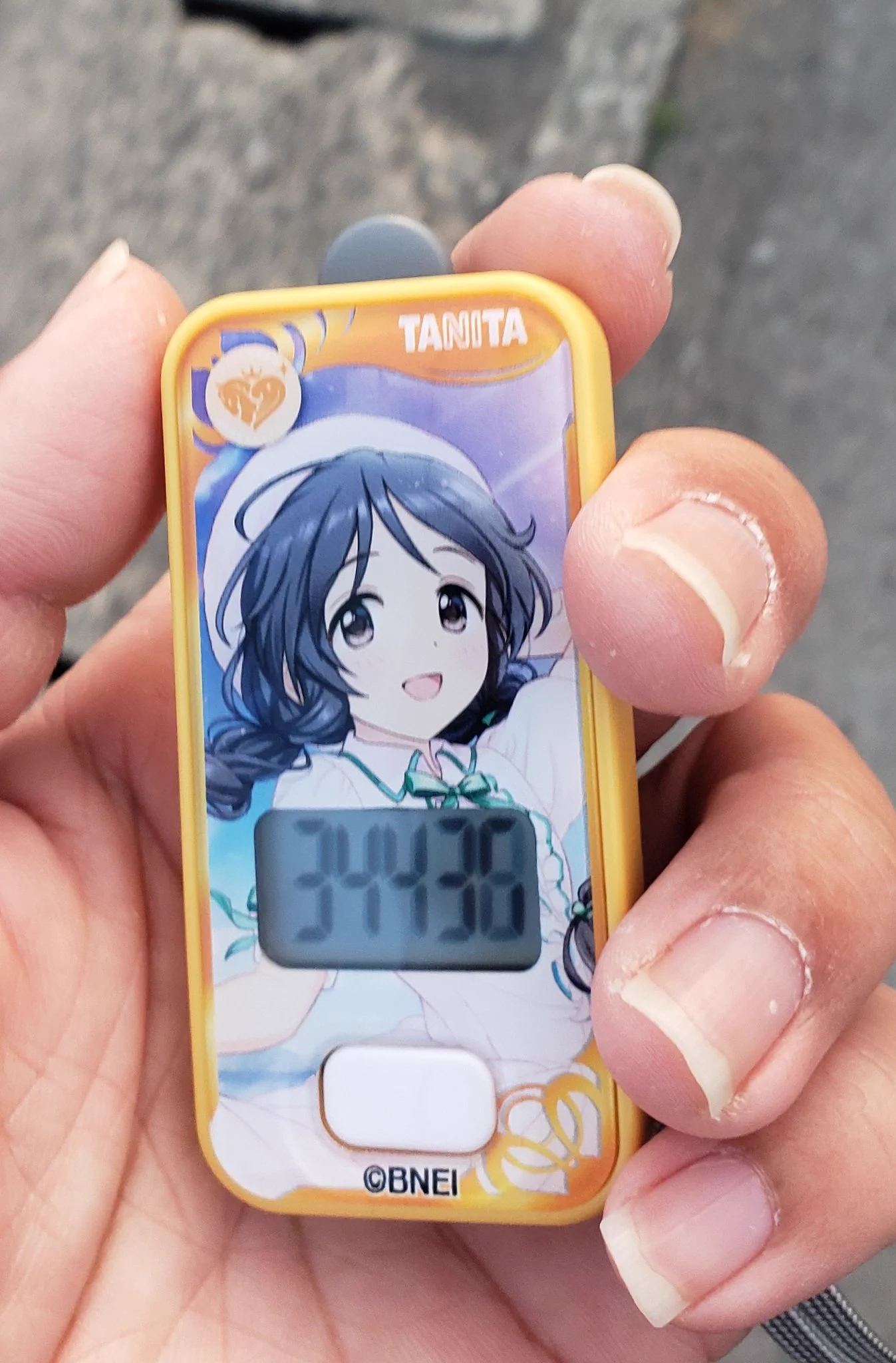 @TANITAofficial あ、タニタ師匠！
先般のデレマス歩数計は大変お世話になりました😎 