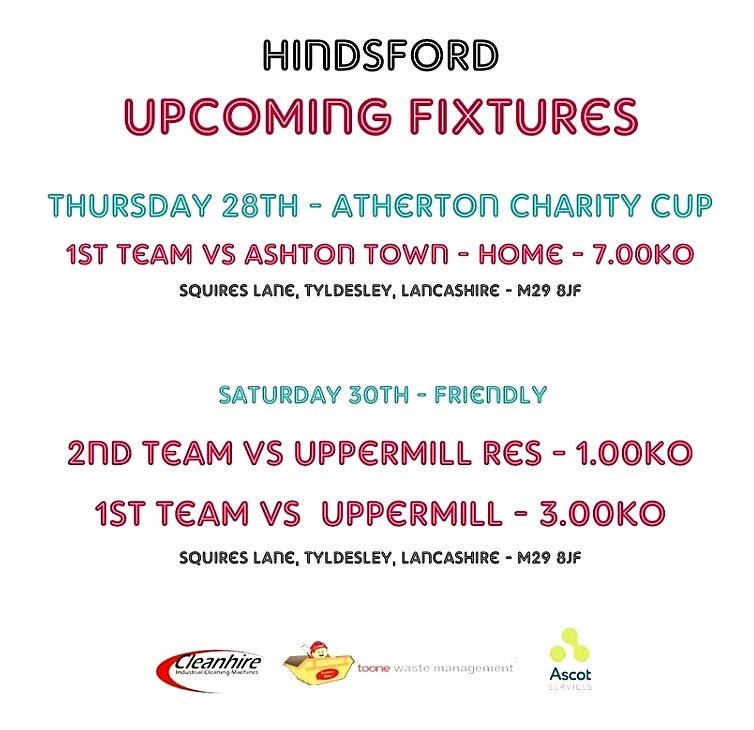 Hindsford AFC (@hindsfordtonics) on Twitter photo 