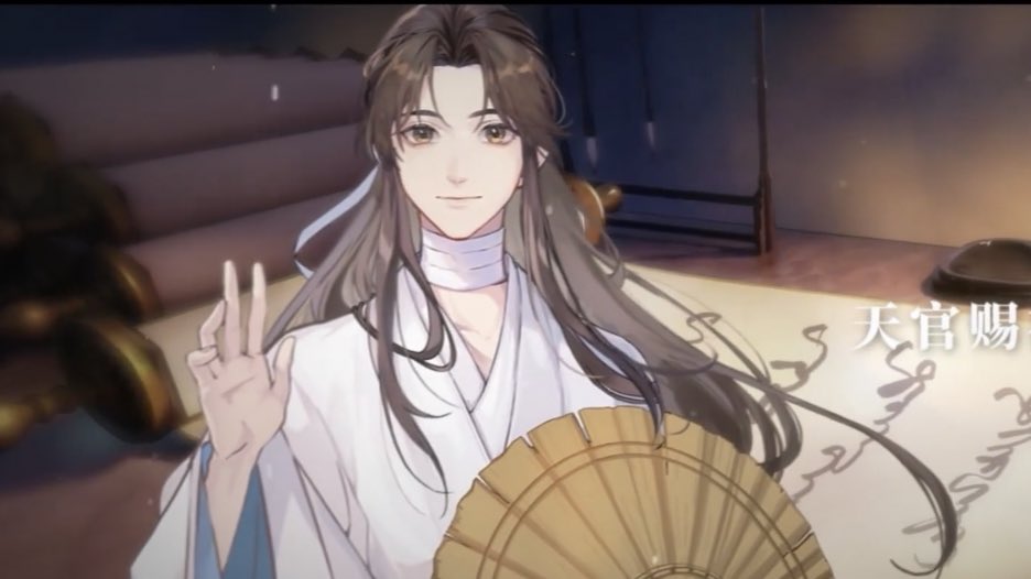 lianne様一枚今日発送 xie lian's smile in all adaptations finally!! 💗