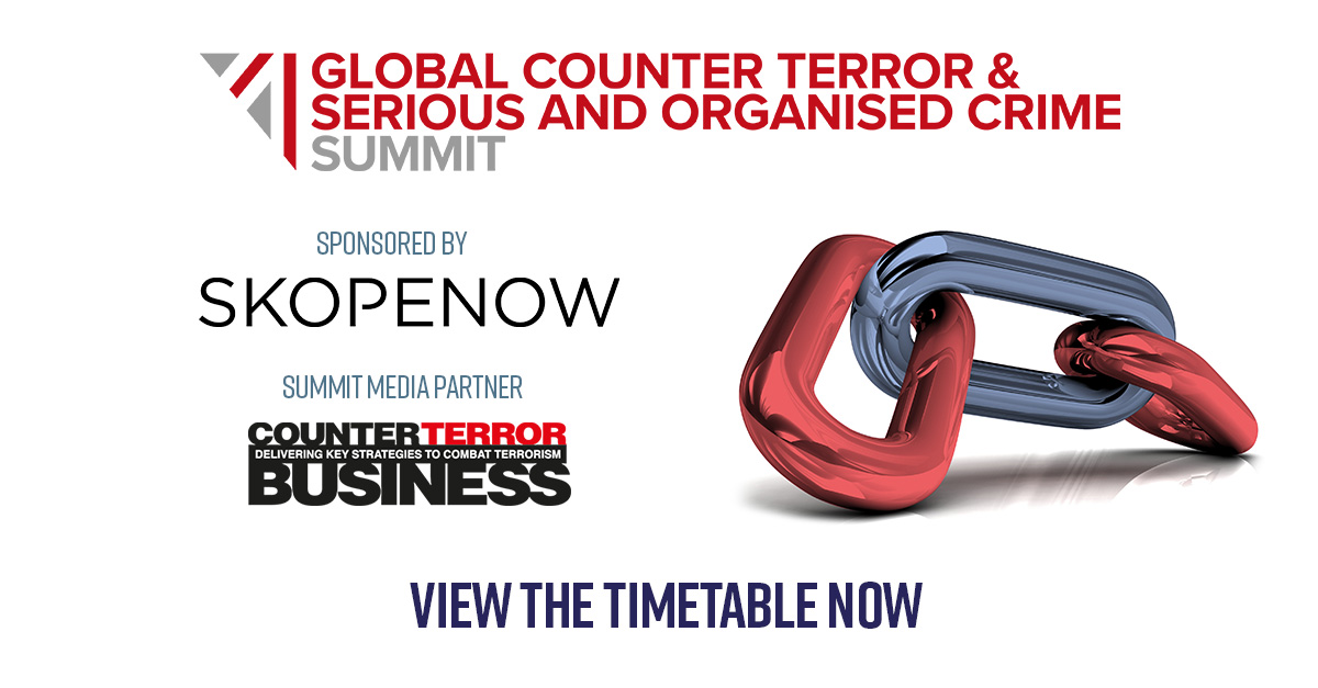 The timetable is live for this year's Global Counter Terror &amp; Serious and Organised Crime Summit at #ISE2022, sponsored by <a href="/Skopenow/">Skopenow</a> and with <a href="/CTBNews/">CTBNews</a> as Summit Media Partner. Learn the latest on #ProtectDuty, CT priorities and much more: internationalsecurityexpo.com/global-counter…