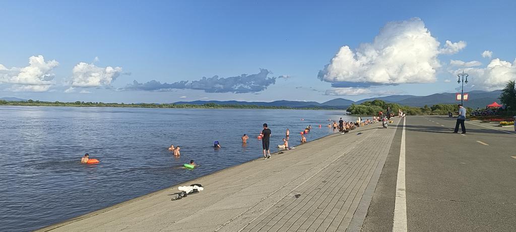 对岸就是俄罗斯