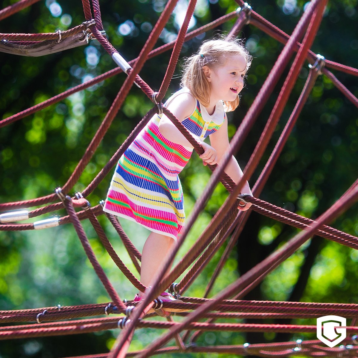 ParkProtector's tweet photo. Is your older playground still safe for children at play? We’re taking a look at five outdated playground features and the safe playground materials they should be replaced with. https://t.co/jtYGEkt5ZA https://t.co/rQg9bDycUT