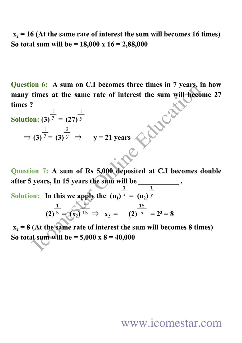 DixitIcome's tweet photo. Join Icomestar Online Education
https://t.co/udxfgde4xk
#cafoundationstudents 
#icaistudents #OnlineCoaching 
#competitiveexams #ICSEBoard 
#mathsproblems #cbseboard 
#10th #mathstricks #12th #PDF 

This topic is very important for all competitive exams. https://t.co/VdCQbuWzqF