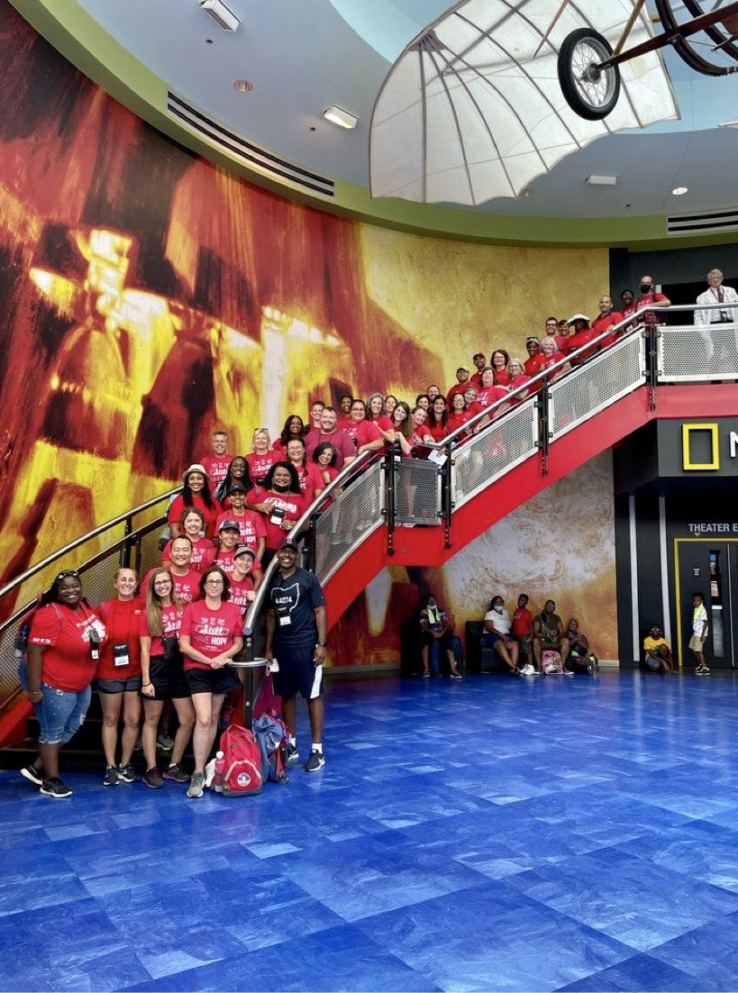 Last day of <a href="/SpaceCampEdu/">Space Camp Education</a>- These experiences with these people have stretched my thinking and perspectives more than any other professional development. They’re making me grow. Love my <a href="/CCSSO/">CCSSO</a> 2022 NSTOY Cohort! <a href="/sddoe/">SD Dept of Education</a> 
#ccsso #ntoy22 #sdtoy22