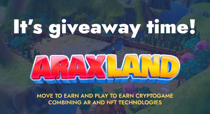 araxland's tweet photo. 🎁 It’s giveaway time! 🎁

🌟 3 winners for $10 USDT 🌟

To join
🔸Follow 
 https://t.co/kguEG5OQxt
 and discord 
https://t.co/d0buBMV1O3
🔸Like and Retweet
🔸Tag 2 friends

❗️Ends in 72 hours.
Goodluck!
 #GameFi  #Crypto  #Giveaway https://t.co/8Sg3F2kT4E