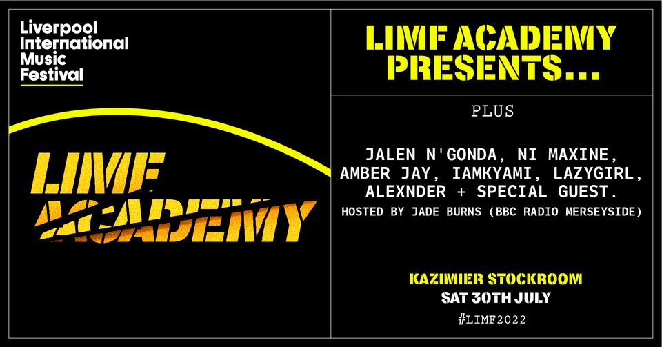 KazStockroom's tweet photo. This weekend we welcome @LIMFestival to the Stockroom, hosting a selection of artists from @LimfAcademy including @JalenNgonda, #nimaxine, @iamamberjay, @iamkyami, @Dayzysteez, #phillyd, @superlate4eva and many more!
And its FREE!
#limfacademy #liverpoolmusic #limffestival https://t.co/K4AA3fH9ao