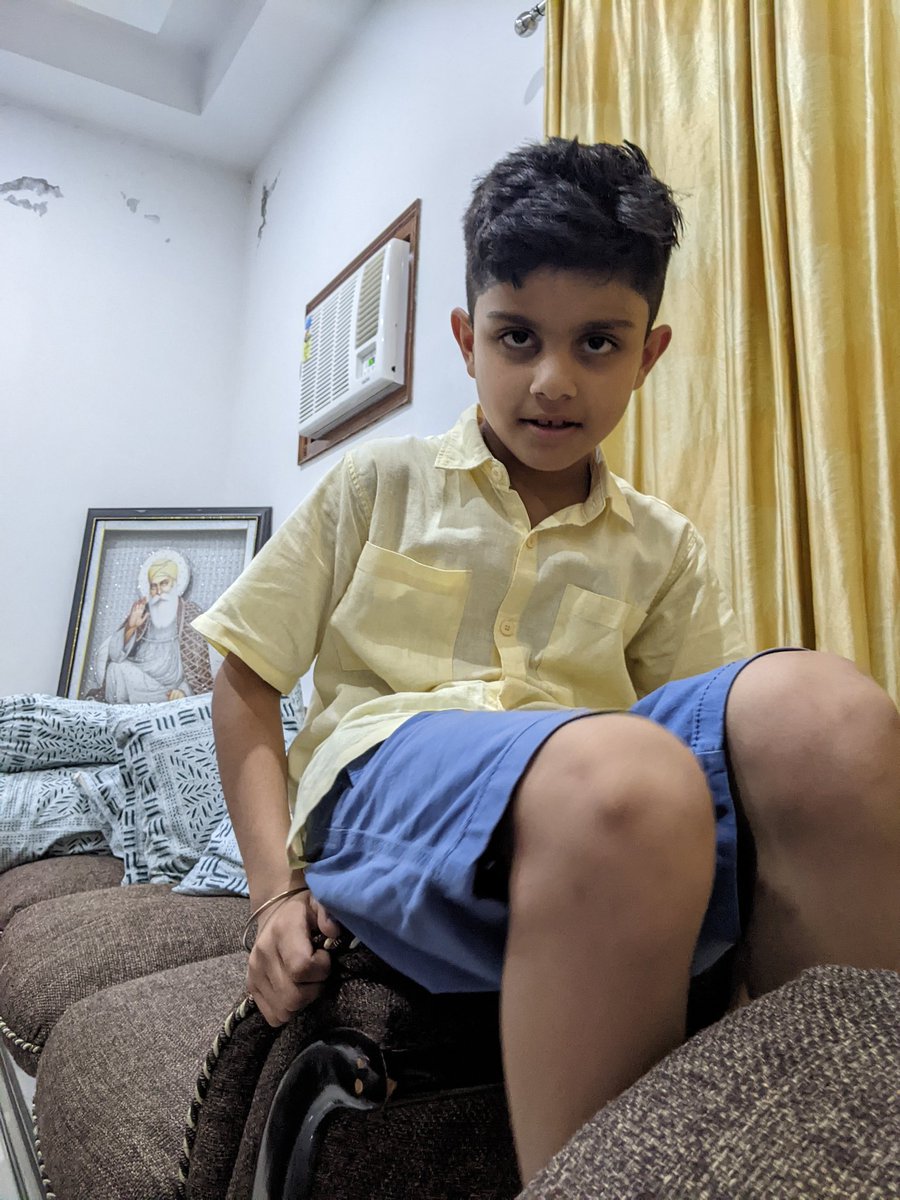 Backtalk that wouldn't fly when I was a kid -

Sister-in-law: Drink that glass of milk or you wouldn't be strong enough to play football like Ronaldo
Nephew: Are you living my life or am I living my life?

PS: No shoes flew his way, he went on to have a normal day.