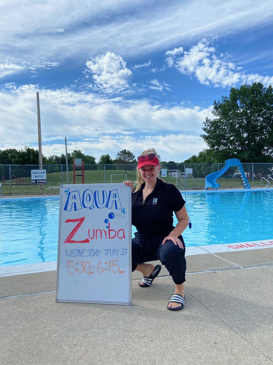 Come to Northridge Pool and try their Aqua Zumba class!

The class will run Wednesday, July 27th from 5:30-6:15pm!

#comesplashwithus #londonaquatics #colaquatics #northridgepool