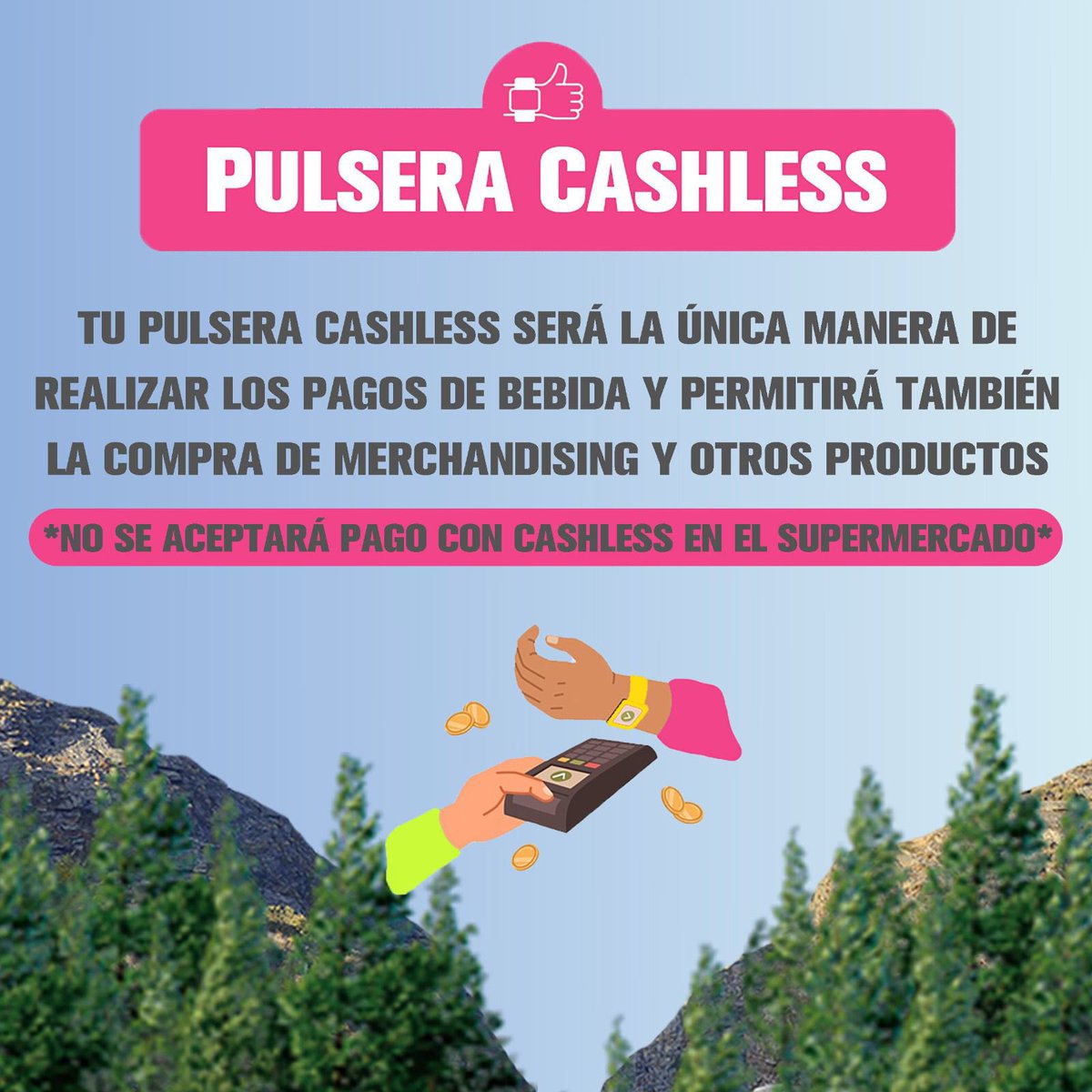 CovaledaFest's tweet photo. RECARGAR YA TU PULSERA CASHLESS 🫶🏽

https://t.co/IPosijKeQg https://t.co/geabomYMCN