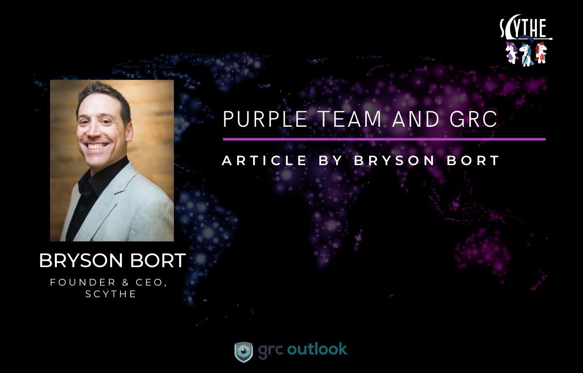 scythe_io's tweet photo. 🦄 In this GRC Outlook article, CEO and Founder of SCYTHE, @brysonbort discusses how GRC and purple teaming can converge to create new ways of security validation and auditing.
https://t.co/a4XJqkknlC
#purpleteam #GRC #mitreattack #securityauditing #GRCoutlook https://t.co/od0rARL5S9