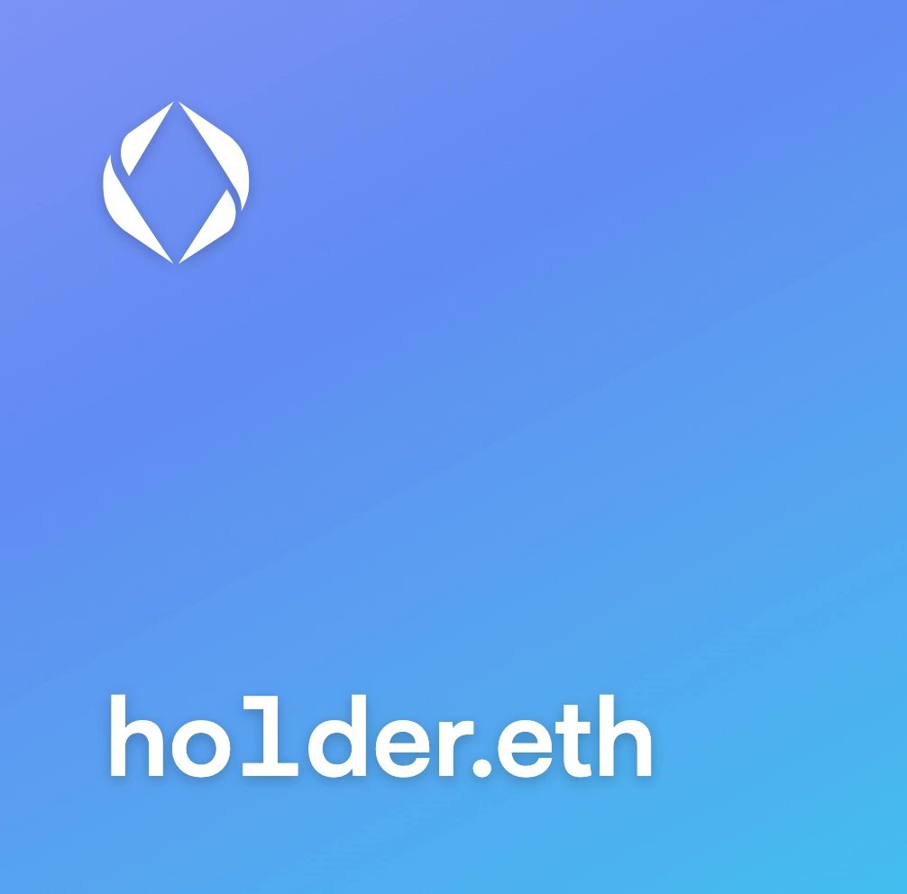 ho1der.eth
If your are true holder, make your offet for this ens
opensea.io/assets/ethereu…
#ens #ensdomains