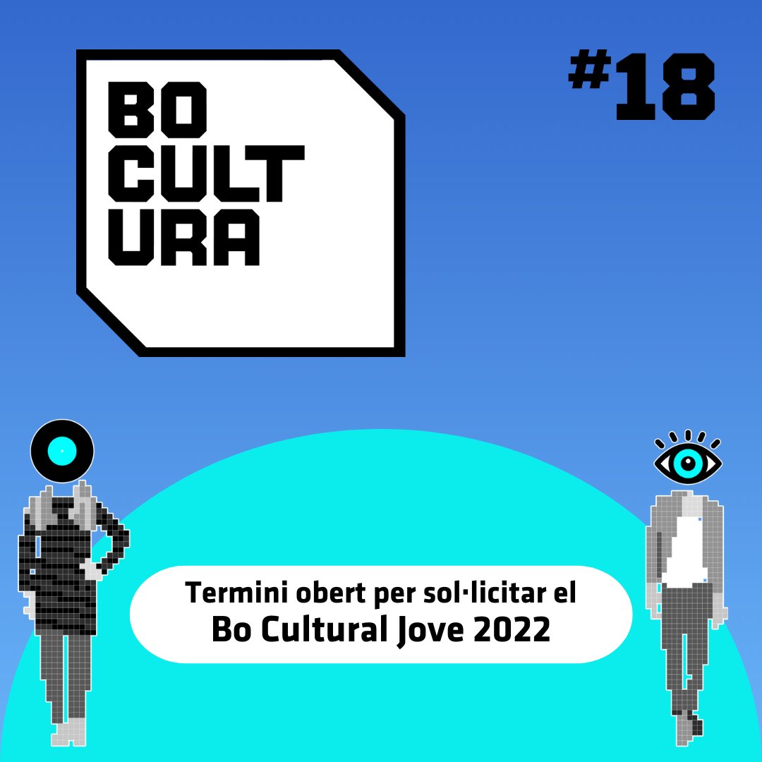 👋 Has complert 18 anys o els has de fer enguany? 🥳

😍 El #BoCulturalJove t'ofereix 400 euros per gastar en arts escèniques, productes digitals i físics durant un any!

Aconsegueix-lo aquí 👇
bonoculturajoven.gob.es

<a href="/BonoCultural/">Bono Cultural Joven</a> <a href="/culturagob/">Ministerio de Cultura</a> <a href="/palmajove/">palmajove</a>