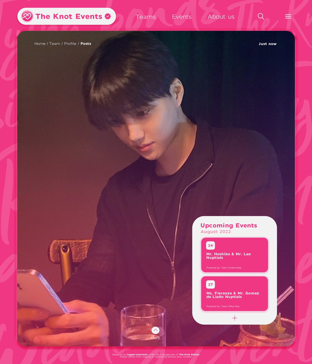 ㅤ

               ⓘ   kharilde    posted.
               at    The     Knot    HQ

͏͏               Second day of planning 
               and I am working overtime  
               with Alina. Our brains are fried. 

ㅤ