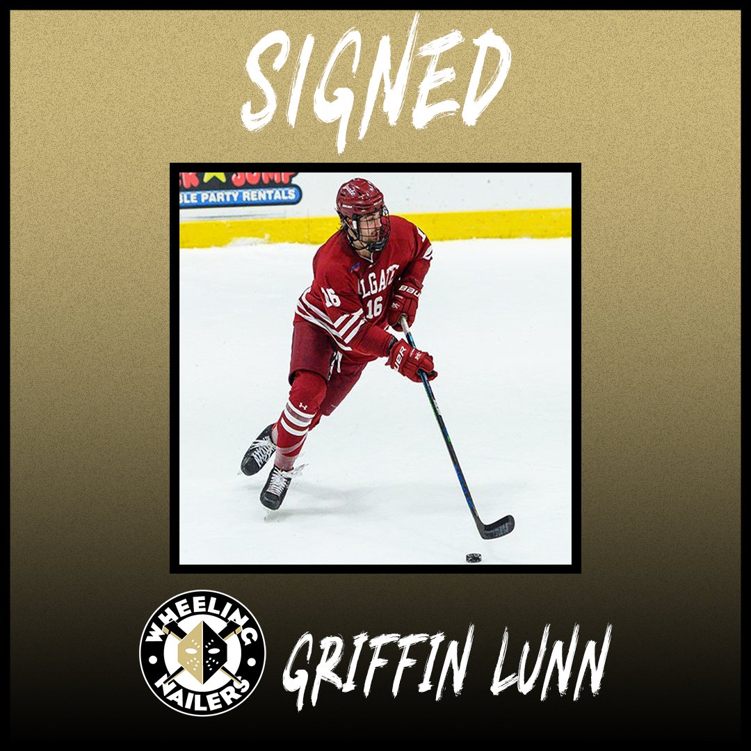 WheelingNailers's tweet photo. Here they are, 3️⃣  more player signings! Welcome to the black &amp; gold: Griffin Lunn, Dilan Peters, and Zach Wilkie! #Nailers 😀

📄: https://t.co/UeGWtXZu8s https://t.co/vysdXenA0o