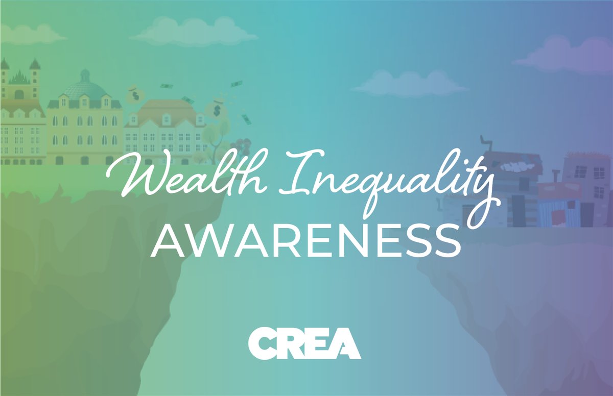 CREA_LLC's tweet photo. We're proud to recognize #wealthinequality by donating to @prosperitynow - this org is fighting against wealth inequality &amp; unjust policies and systems. Read our blog post to learn more about this pressing issue and what we can do to help. https://t.co/driUjVtnhf https://t.co/89QOn5IAap
