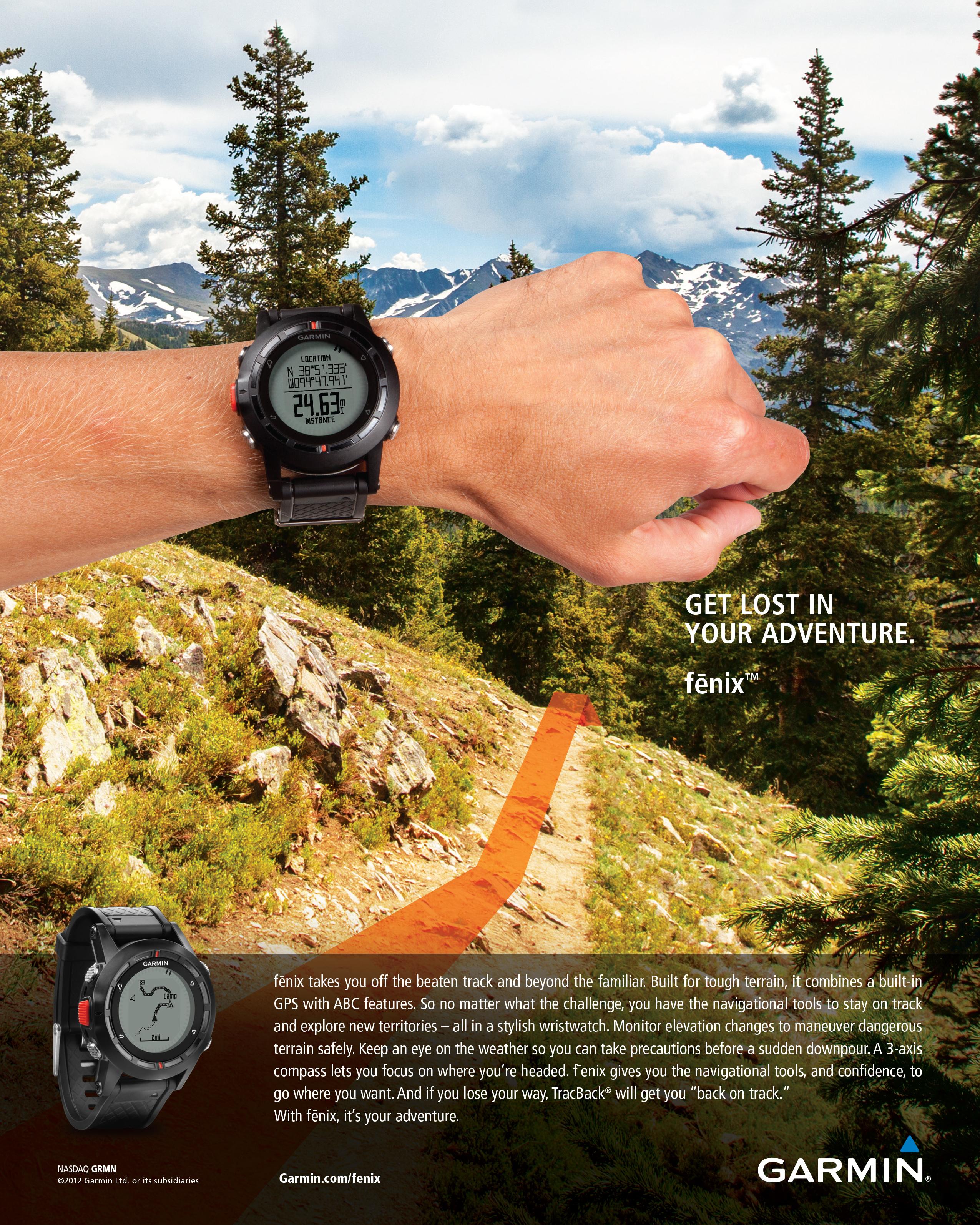 Lost garmin watch sales