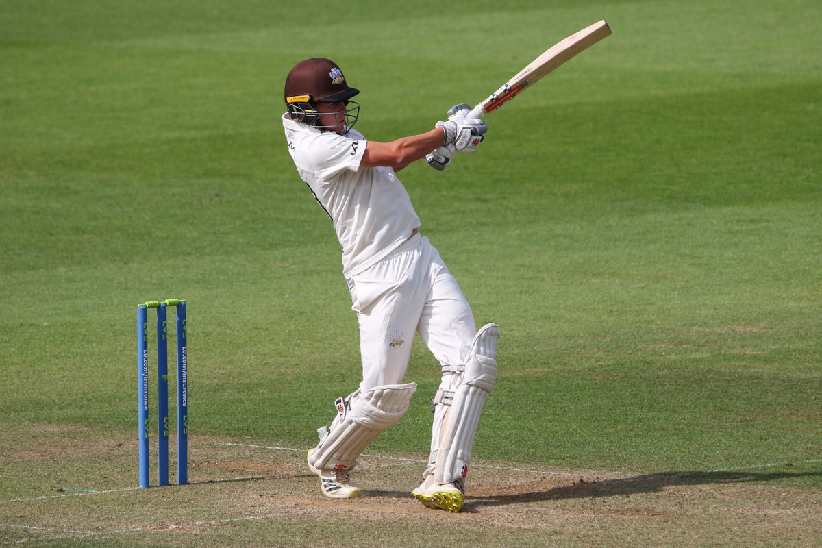 surreycricket's tweet photo. TEA: Surrey are 243/7 - trailing Warwickshire by 10 runs. 

Tom Lawes 11*
Conor McKerr 5* 

🎟 Entry to The Kia Oval is free after tea! 

#SurreyCricket https://t.co/bWHQEJduPu