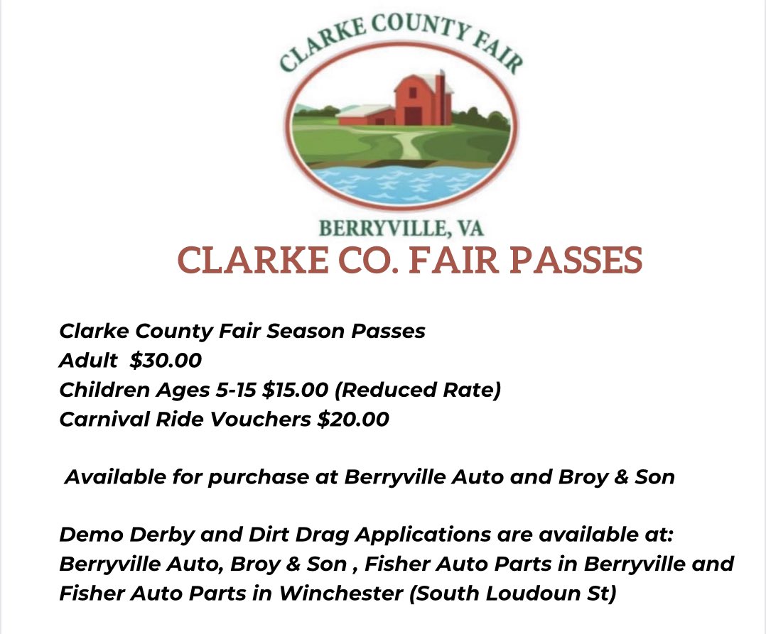 Clarke County Fair (@clarkecofair) on Twitter photo 